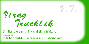 virag truchlik business card